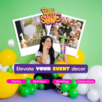 Party Shine Balloon Shine Spray, Silicone Spray for Latex Balloons, Balloon Spray Shine, Waterproof, Fragrance-free and Less Slippery Formula, Perfect for Balloon Décor, Parties, Events, 13oz (1 Pack) Unscented 13oz-1PK