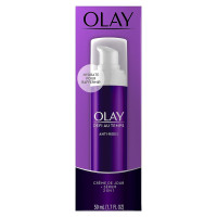 Olay Face Serum by Age Defying Anti-Wrinkle 2-in-1 Day Cream Plus Face Serum, Aloe Vera, 1.7 Fl Oz