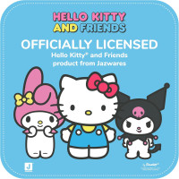 Hello Kitty and Friends Sweet Snacks 8-Pack with Mix and Match Sweet Accessories - 2” Figures - Hello Kitty, My Melody, Kuromi, Cinnamoroll, Pompompurin, Keroppi, and Tuxedosam
