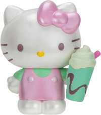 Hello Kitty and Friends Sweet Snacks 8-Pack with Mix and Match Sweet Accessories - 2” Figures - Hello Kitty, My Melody, Kuromi, Cinnamoroll, Pompompurin, Keroppi, and Tuxedosam