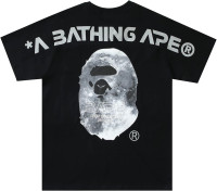 EXXE&OYYO Men's Shirt Camo Casual Tees Graphic Shark Ape Hip Hop Tees (black13,3XL,3X-Large)