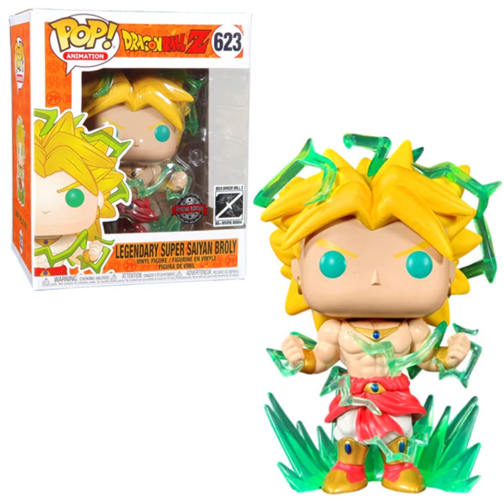 Pop Funko Animation Legendary Super Saiyan Broly #623 Exclusive 6