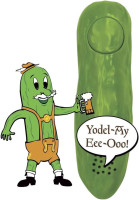 Archie McPhee Yodeling Pickle: A Musical Toy, Fun for All Ages, Great Gift, Hours of Mindless Entertainment, Multi-colored