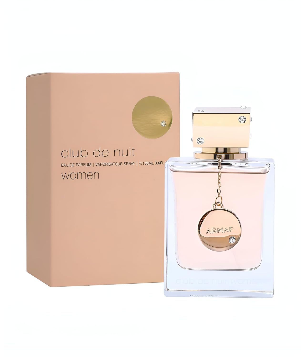 Armaf Club De Nuit for Women Eau de Parfum Spray, 3.6 Ounce Spicy 3.6 Fl Oz (Pack of 1)