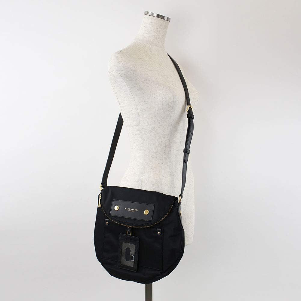Marc Jacobs Preppy Natasha Nylon Crossbody Bag Black