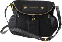 Marc Jacobs Preppy Natasha Nylon Crossbody Bag Black