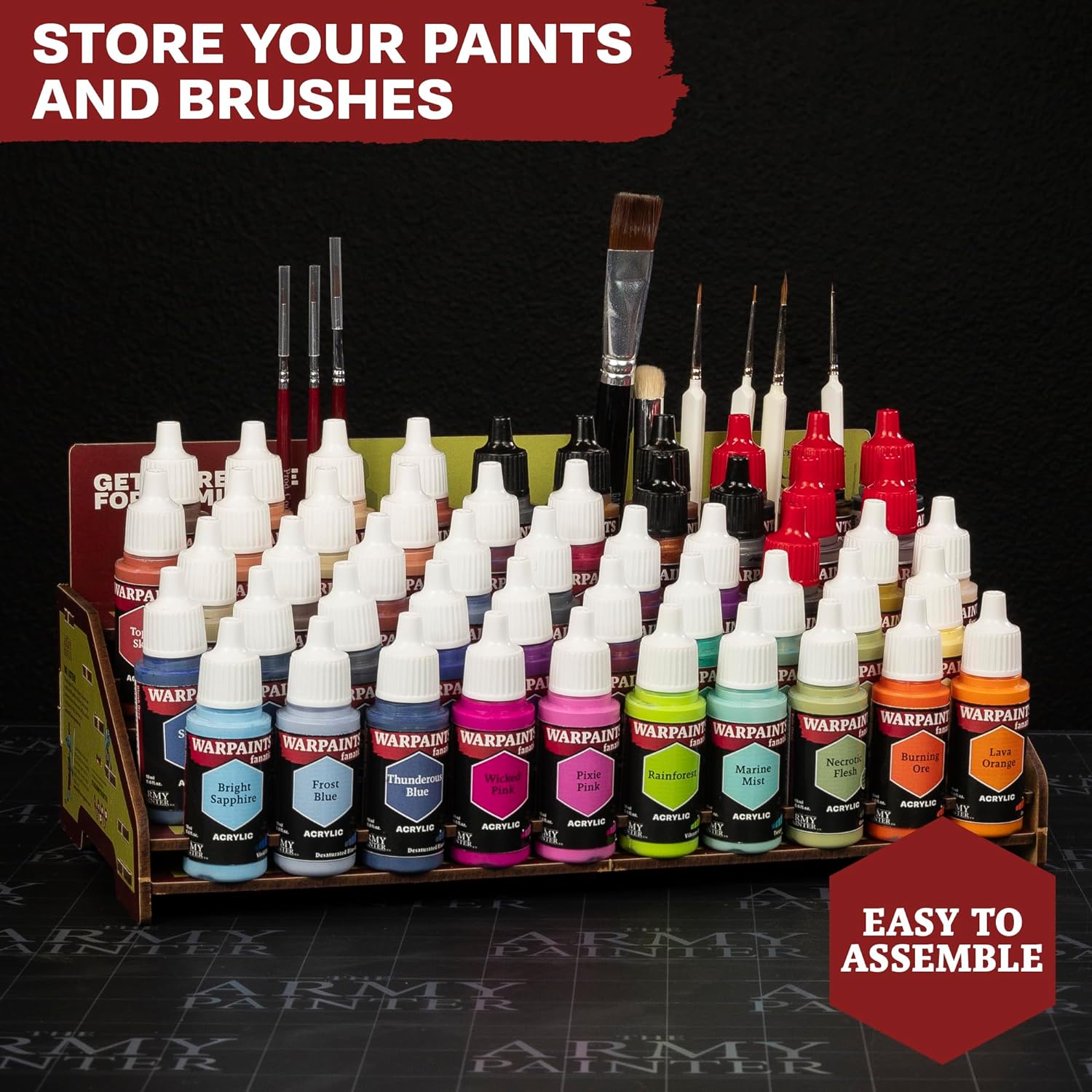 The Army Painter Warpaints Fanatic: Mega Combo Set Warpaints Fanatic Mega Combo Set