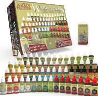 The Army Painter Paint Set - Miniature Painting Kit with 100 Rustproof Mixing Balls & 60 Nontoxic Acrylic Paints for Wargamers Hobby Model Paints for Plastic Models - Mini Figure Painting Kit