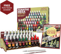 The Army Painter Warpaints Fanatic: Mega Combo Set Warpaints Fanatic Mega Combo Set