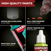 The Army Painter Warpaints Fanatic: Mega Combo Set Warpaints Fanatic Mega Combo Set