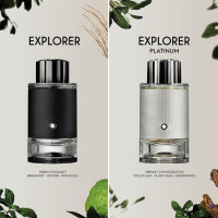 MONTBLANC Explorer Eau de Parfum - Long Lasting Fragrance with notes of Sage, Sandalwood & Patchouli - Woody & Aromatic 2.0 Fl Oz
