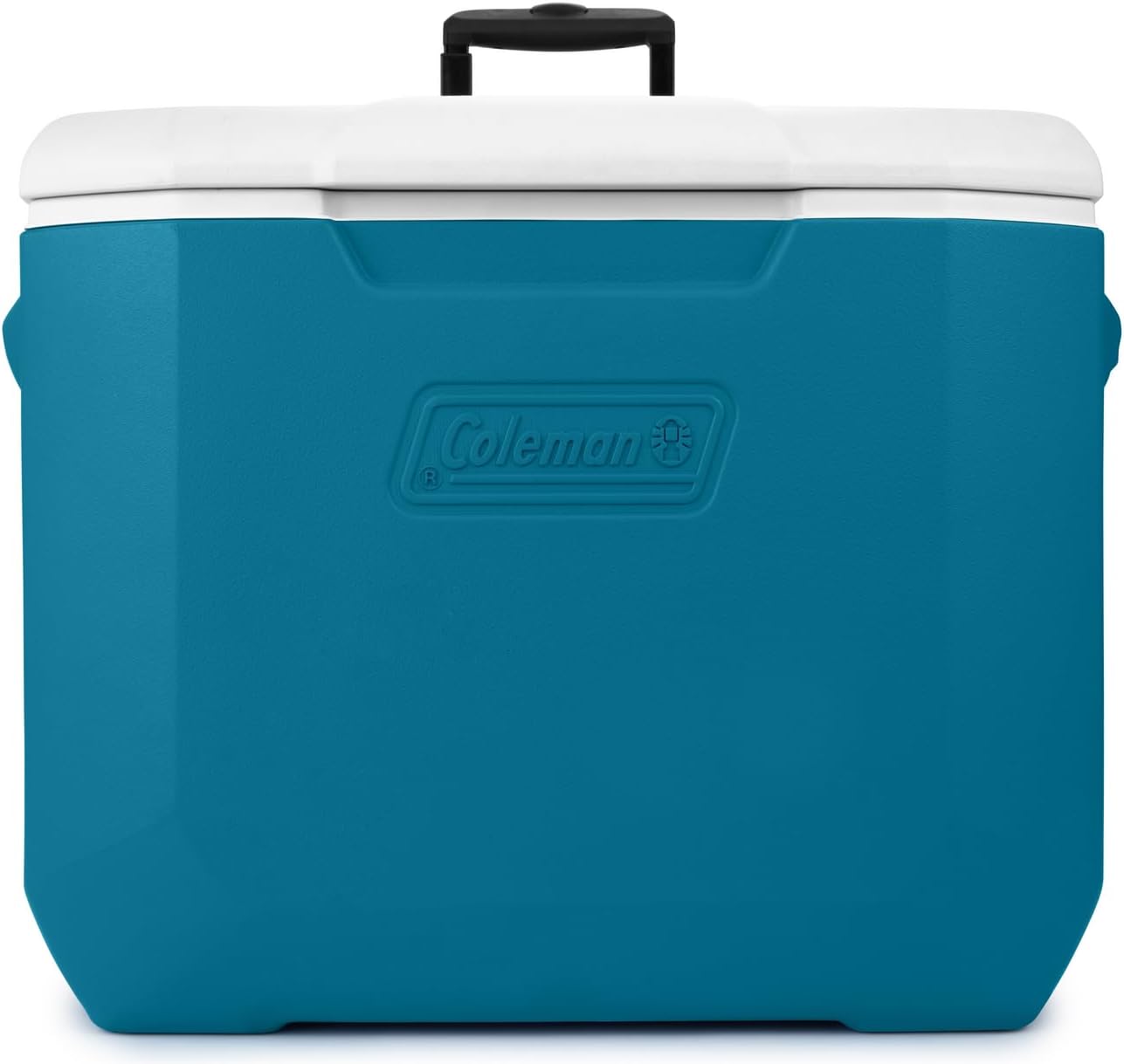 Coleman Chiller Series 60qt Wheeled Portable Cooler Insulated Hard Cooler with Ice Retention & Heavy-Duty Wheels & Handle Great for Camping Tailgating Beach Picnic Groceries Boating & More