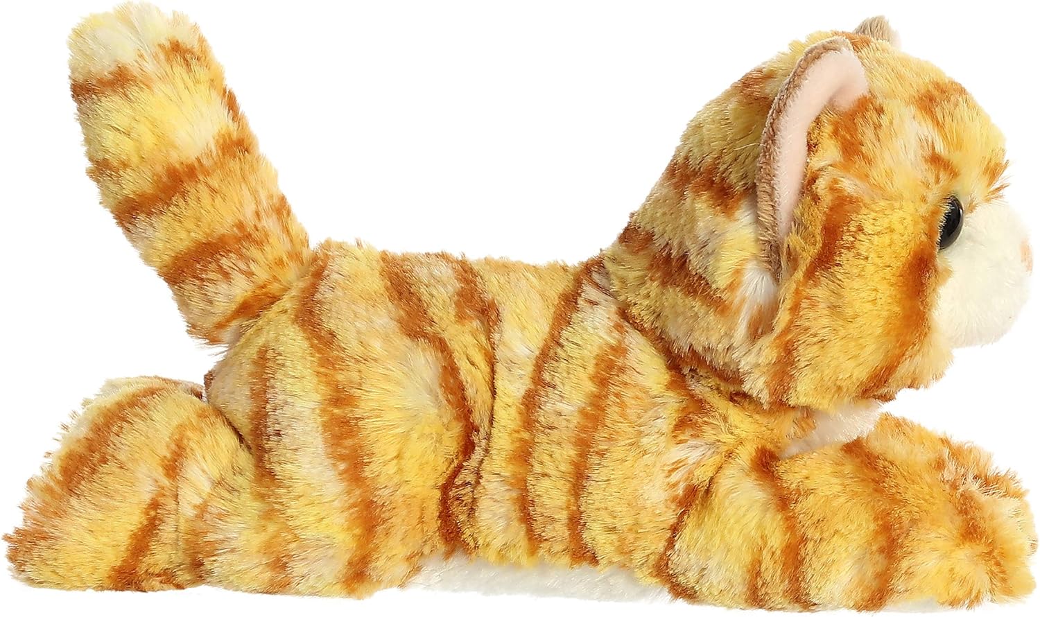 Aurora® Adorable Mini Flopsie™ Ginger Cat™ Stuffed Animal - Playful Ease - Timeless Companions - Orange 8 Inches Small Ginger Cat™