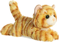 Aurora® Adorable Mini Flopsie™ Ginger Cat™ Stuffed Animal - Playful Ease - Timeless Companions - Orange 8 Inches Small Ginger Cat™
