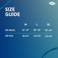 Tena Incontinence Adult Diapers, Maximum Absorbency, Disposable Briefs, ProSkin - Large - 56 ct Large 56