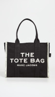 Marc Jacobs Women's The Jacquard Large Tote Bag Black