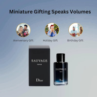 Dior Sauvage Parfum for Men - .34 oz./10ml Mini