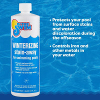 In The Swim Pool Closing Kit - Winterizing Chemicals for Above Ground and In-Ground Pools - Up to 15,000 Gallons Kit Only Deluxe