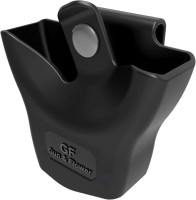 Handcuff Holder for Hinged & Chain Cuffs, Fits ASP Ultra Plus/EXO, Durable OWB Belt Case with One-Hand Draw, Injection Molded Polymer Cuff Pouch for Patrol, Security or Tactical Use Non-ASP Compatible