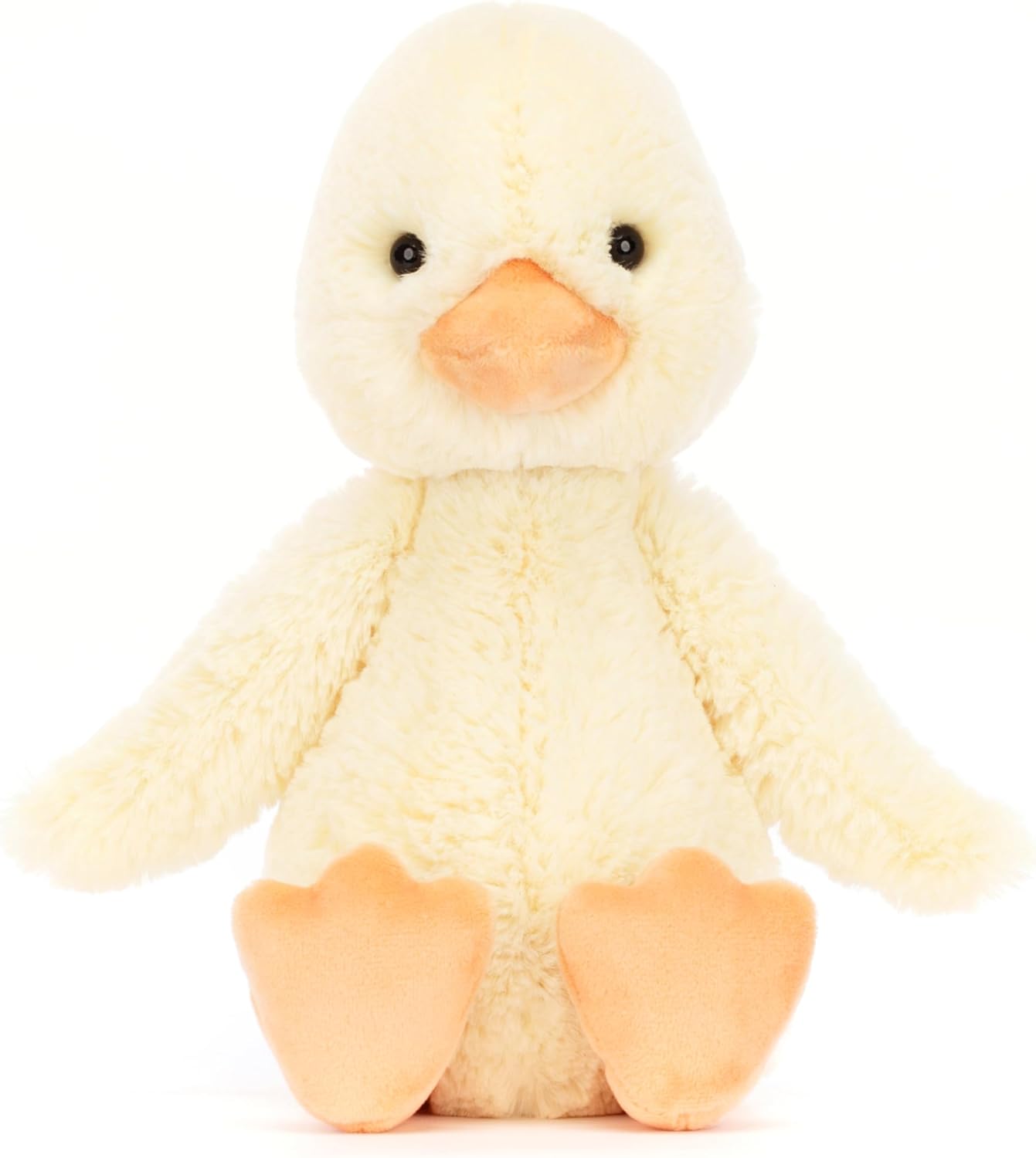 Jellycat Bashful Duckling Stuffed Animal, Medium 12” - Duck & Duckling Plush Toy - Classic Children's Gift
