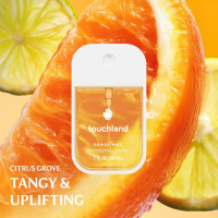 Touchland Hydrating Hand Sanitizer Spray, TOP 5 Set (Applelicious, Sandalwood, Lavender, Berry, Citrus), 1 FL. OZ. Travel Size Power Mist Sprays (Set of 5) Top Five Set