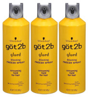Got2b Glued Blasting Freeze Spray 12 oz (Pack of 3)