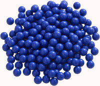 200 X 0.43 Cal Solid Nylon Balls for Home Defense, 43 Caliber Plastic Ammo Projectiles for Target Shooting, Self Defense and Plinking(Blue)
