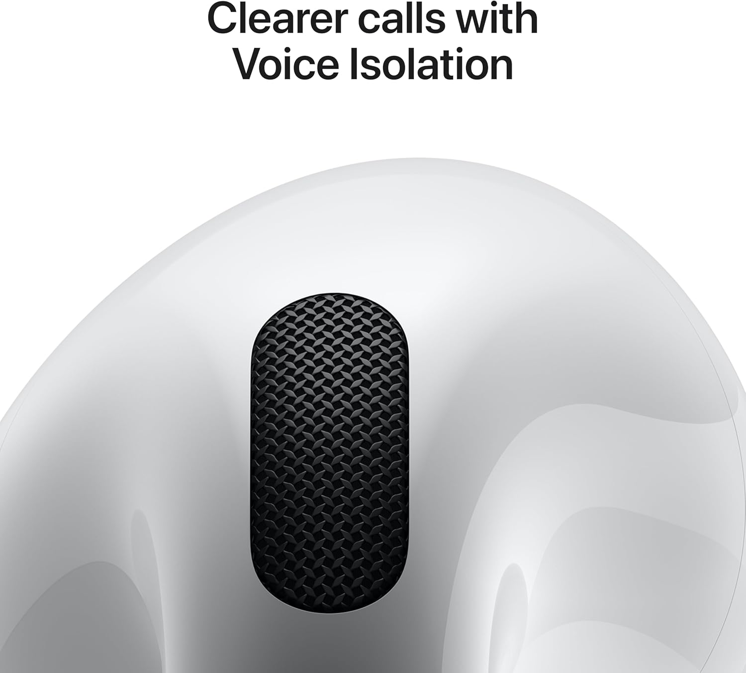Apple AirPods 4 Wireless Earbuds, Bluetooth Headphones, Personalized Spatial Audio, Sweat and Water Resistant, USB-C Charging Case, H2 Chip, Up to 30 Hours of Battery Life, Effortless Setup for iPhone Without Active Noise Cancellation Without AppleCare+