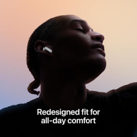 Apple AirPods 4 Wireless Earbuds, Bluetooth Headphones, Personalized Spatial Audio, Sweat and Water Resistant, USB-C Charging Case, H2 Chip, Up to 30 Hours of Battery Life, Effortless Setup for iPhone Without Active Noise Cancellation Without AppleCare+