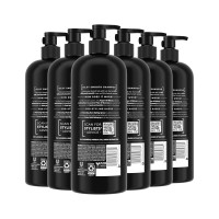 TRESemmé Silky & Smooth Anti-Frizz Shampoo For Frizzy Hair Formulated With Pro Style Technology 28 Fl Oz (Pack of 6)