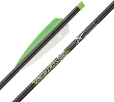 Carbon Express PileDriver Fletched Carbon Crossbolt with 4-Inch Vanes, 6-Pack Crossbolt 20-Inch