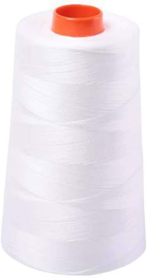 Aurifil 2021 50 Wt 100% Cotton Thread, 6,452 Yard Cone Natural White (4667)