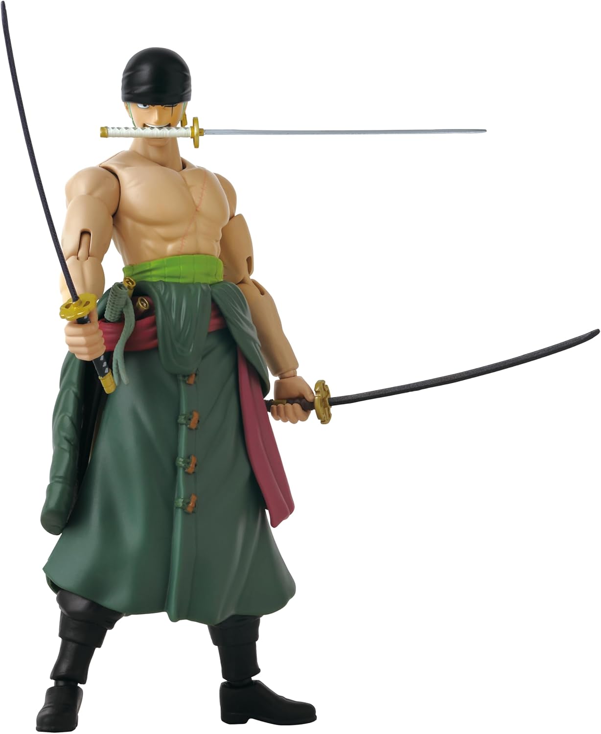 ANIME HEROES - One Piece - Roronoa Zoro Three Sword Style Action Figure One Piece Roronoa Zoro Three Sword Style