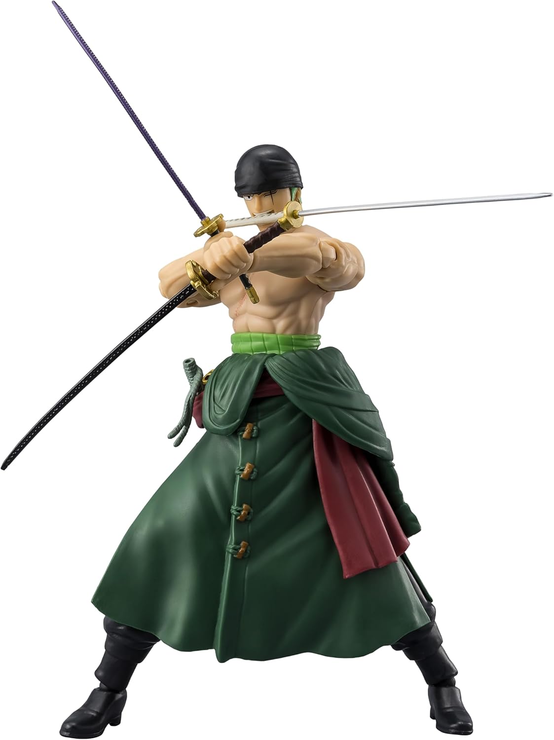 ANIME HEROES - One Piece - Roronoa Zoro Three Sword Style Action Figure One Piece Roronoa Zoro Three Sword Style