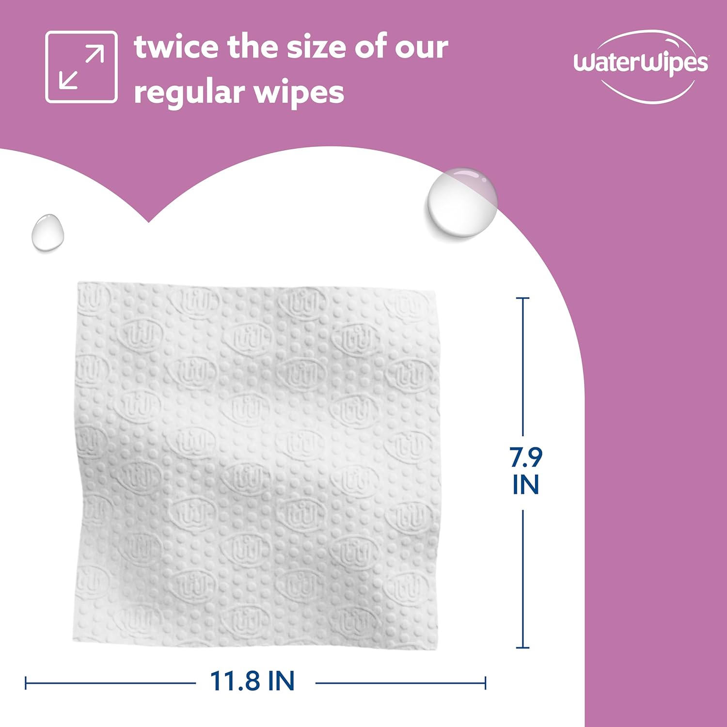WaterWipes Sensitive+ Body & Intimate Wipes, 3-In-1 Cleans, Cares, Protects, 99.9% Water, Unscented & Hypoallergenic Hygiene Wet Wipes, Adult Care, 90 Wipes (3 Packs) 30 Count (Pack of 3)