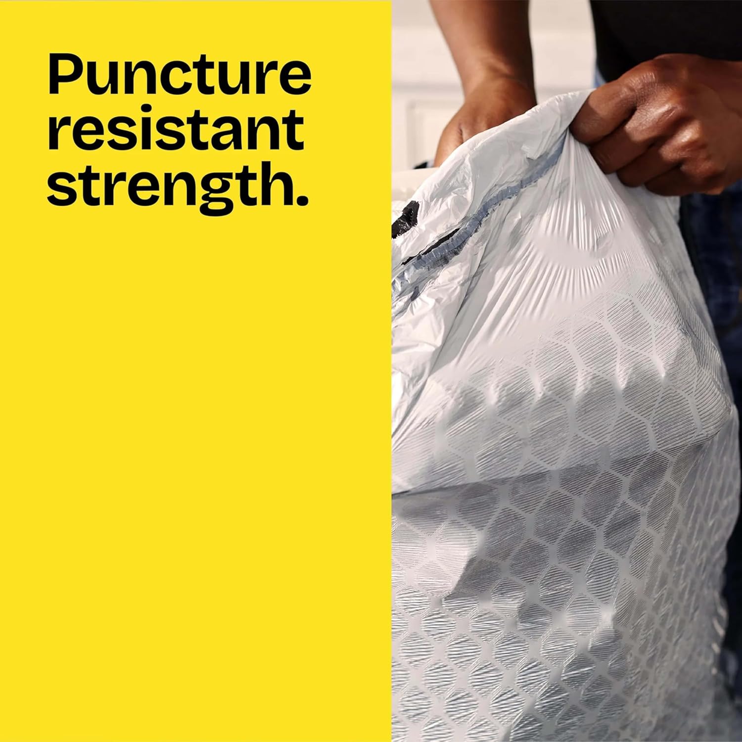 Glad ForceFlex Tall Kitchen Drawstring Trash Bags, 13 Gal, Fragrance Free, 110 Ct (Package May Vary) 110 Count (Pack of 1)