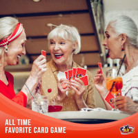 Deluxe Canasta Game Set – Classic Card Game for Adults, Families, and Grandma Gifts – Ideal Nostalgic Fun for 2 or More Players Deluxe Game Set Edition