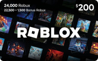 Roblox Digital Gift Card - 24,000 Robux [Includes Exclusive Virtual Item] [Digital Code] 200