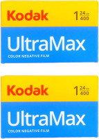 Kodak Ultramax 400 Color Negative Film (ISO 400) 35mm 24-Exposures - 2 Pack (2 Items)