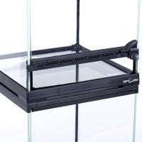 REPTI ZOO Mini Reptile Glass Terrarium,Front Opening Door Full View Visually Appealing Mini Reptile or Amphibians Glass Habitat 8