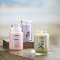 Yankee Candle Sage & Citrus Scented, Classic 22oz Large Jar Single Wick Candle, Over 110 Hours of Burn Time, Ideal for Home Decor and Gifts Sage & Citrus Classic Large Jar