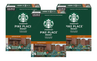Starbucks Pike Place Roast Coffee K-Cup Portion Packs for Keurig Brewers, 72 Count (3 boxes of 24 K-Cups) Pike Place Roast 10.5 Ounce (Pack of 3)