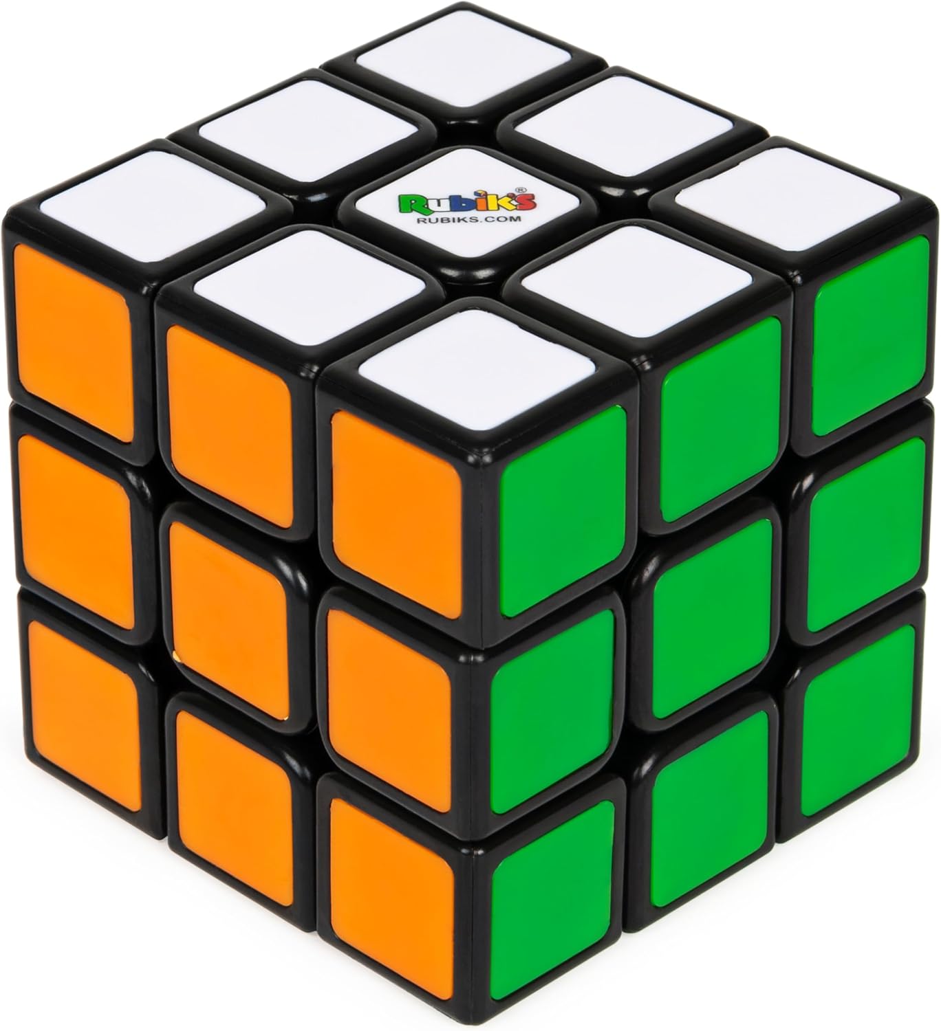 Rubik's Cube, The Original 3x3 Cube, Problem-Solving Brain Teaser, Color-Matching Puzzle, Fidget Toy, Sensory Puzzle, for Ages 8 & Up The Original Rubik's Cube 3x3