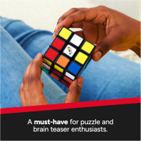 Rubik's Cube, The Original 3x3 Cube, Problem-Solving Brain Teaser, Color-Matching Puzzle, Fidget Toy, Sensory Puzzle, for Ages 8 & Up The Original Rubik's Cube 3x3