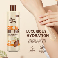 Queen Helene Cocoa Butter Hand and Body Lotion for Dry Skin | Deep Moisturizing Cocoa Butter Formula Softens and Smooths | 16 oz 16 Ounce (Pack of 1)