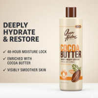 Queen Helene Cocoa Butter Hand and Body Lotion for Dry Skin | Deep Moisturizing Cocoa Butter Formula Softens and Smooths | 16 oz 16 Ounce (Pack of 1)
