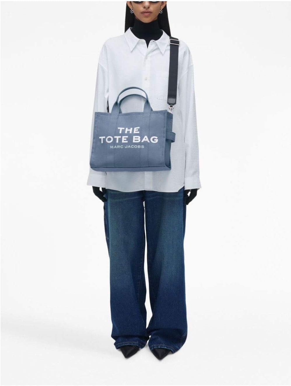 Marc Jacobs Womens The Woven Medium Tote Bag