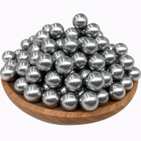 150 X 43 Cal Aluminum Balls for Self-Defense, Reusable Solid Hard .43 Caliber Ammo Fit for T4E Walther PPQ/ TPM1 and Glock17/G17 Gen 5(Silver Color)