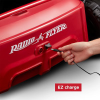 Radio Flyer Ultimate 24 Volt Electric Go-Kart for Kids Ages 3-8, 2-Seater, Red