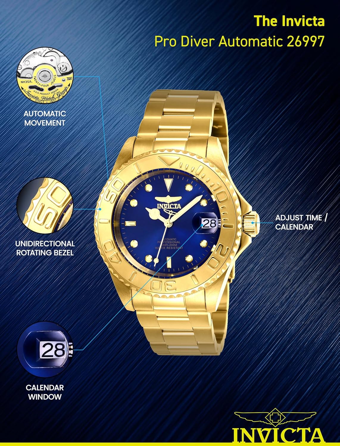 Invicta parent_PF1357 Blue
